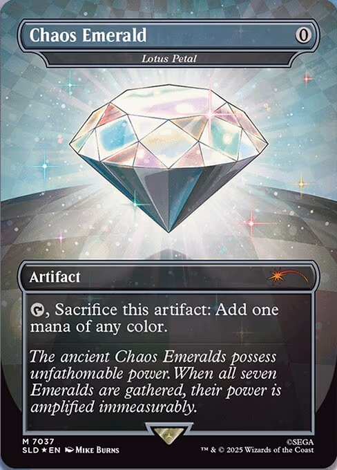 Chaos Emerald - Lotus Petal