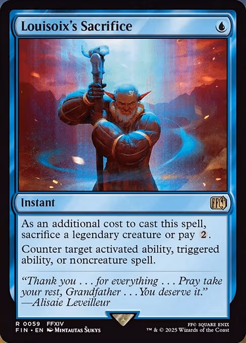Louisoix's Sacrifice