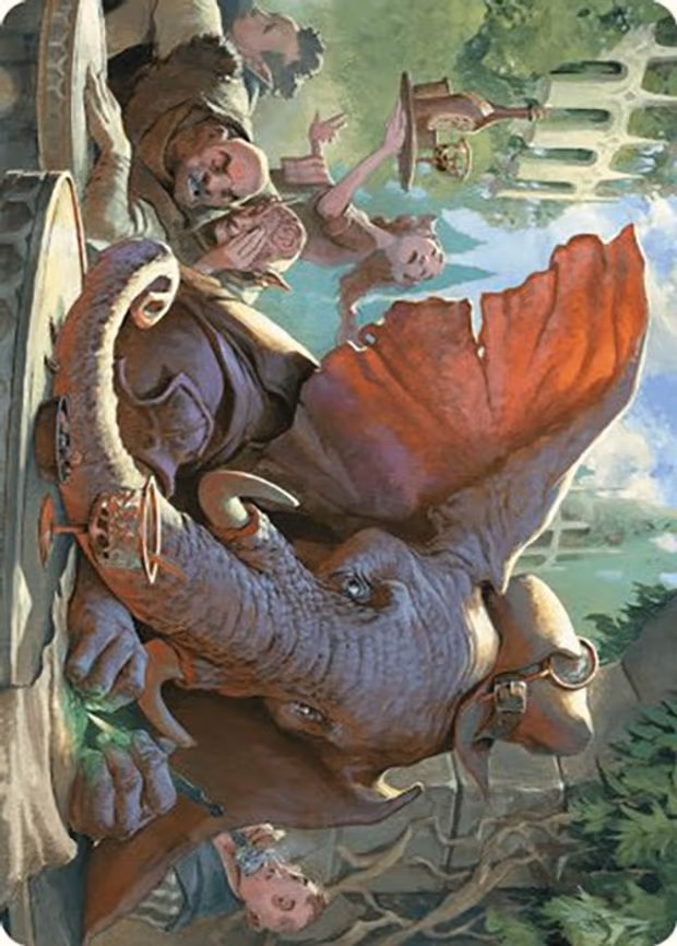 Loxodon Eavesdropper Art Card