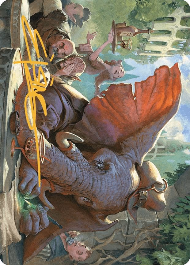 Loxodon Eavesdropper Art Card
