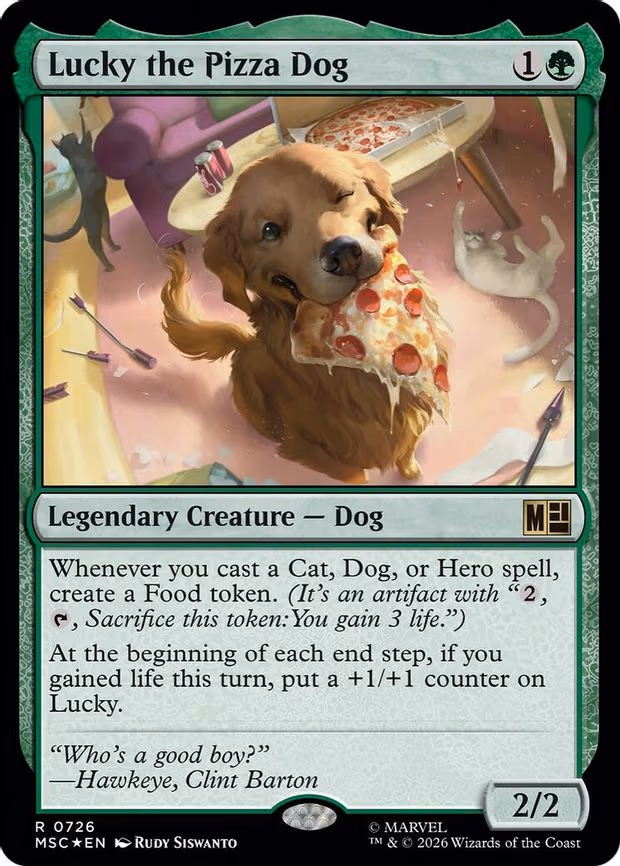 Lucky the Pizza Dog