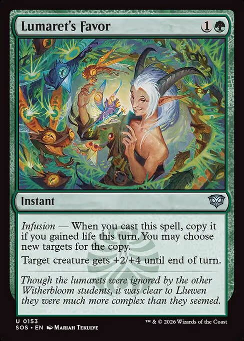 Lumaret's Favor