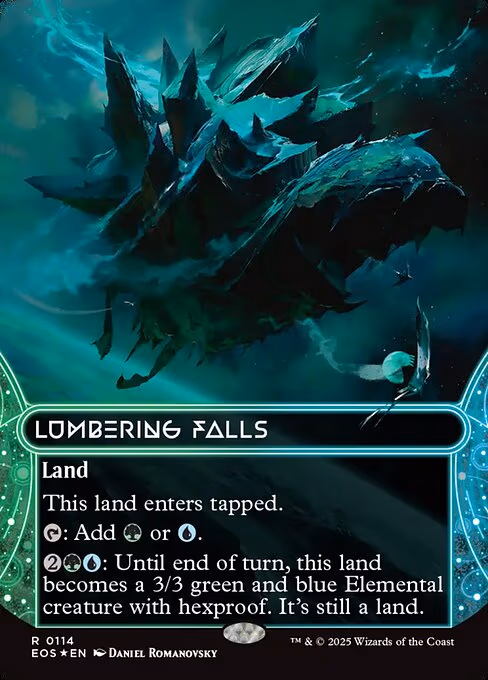 Lumbering Falls