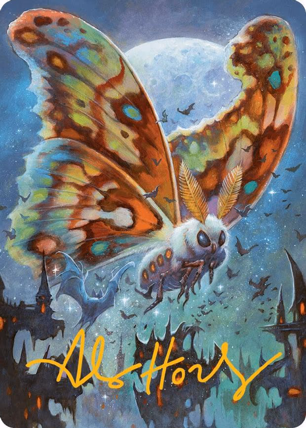 Luminous Broodmoth Art Card