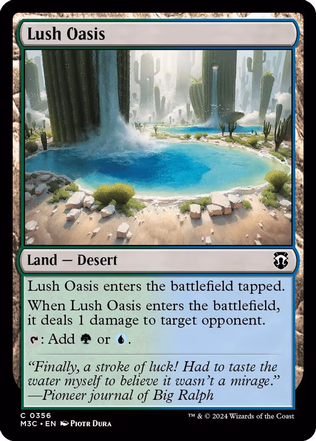 Lush Oasis