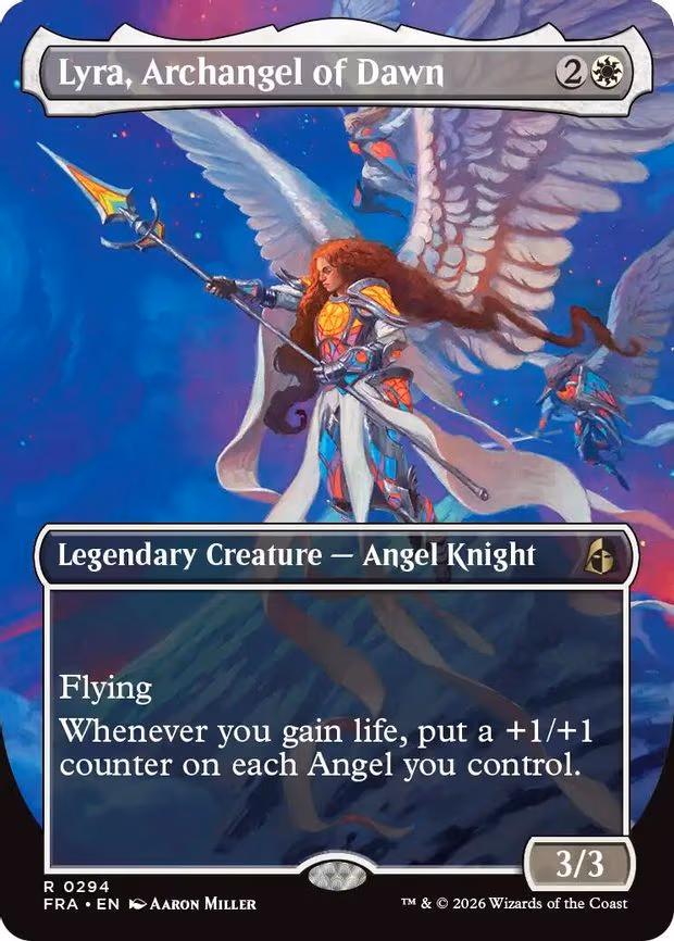 Lyra, Archangel of Dawn - R (294)