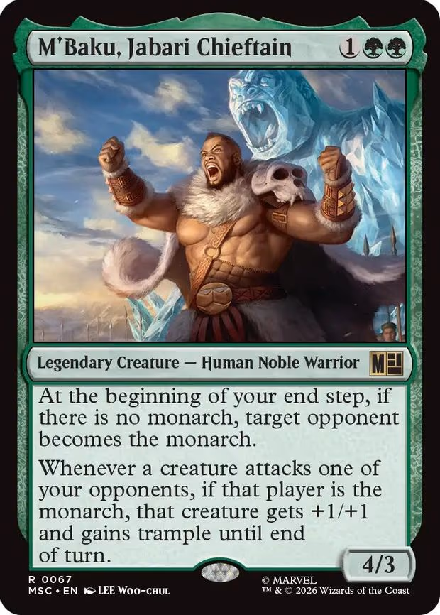 M'Baku, Jabari Chieftain - R (67)