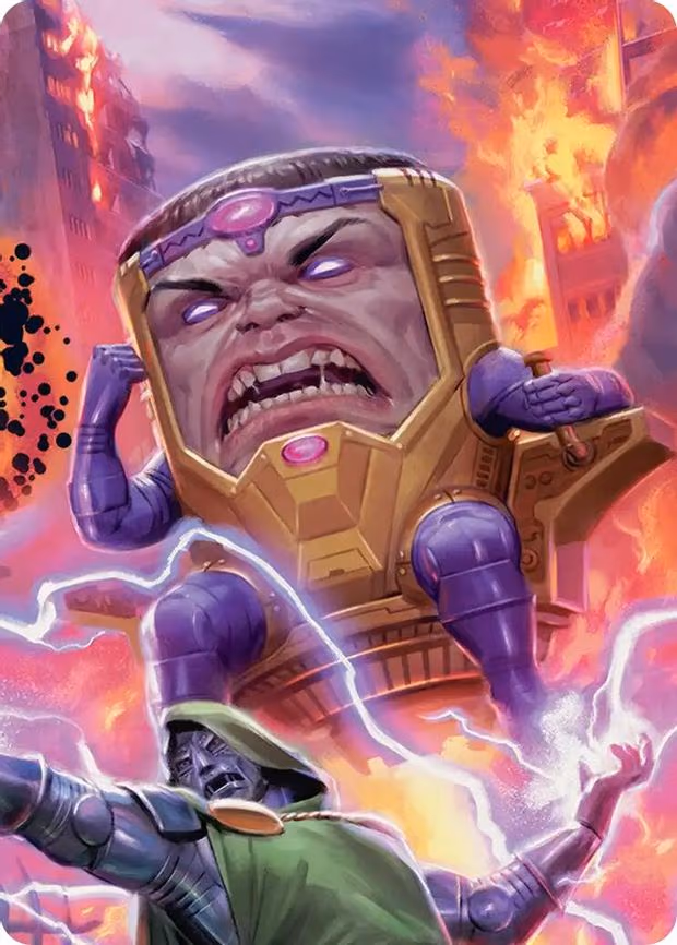 M.O.D.O.K., Evil Intellect Art Card - S (9)