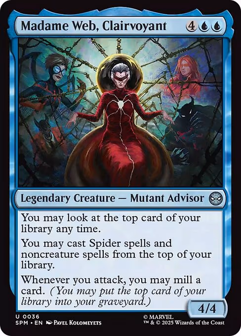 Madame Web, Clairvoyant