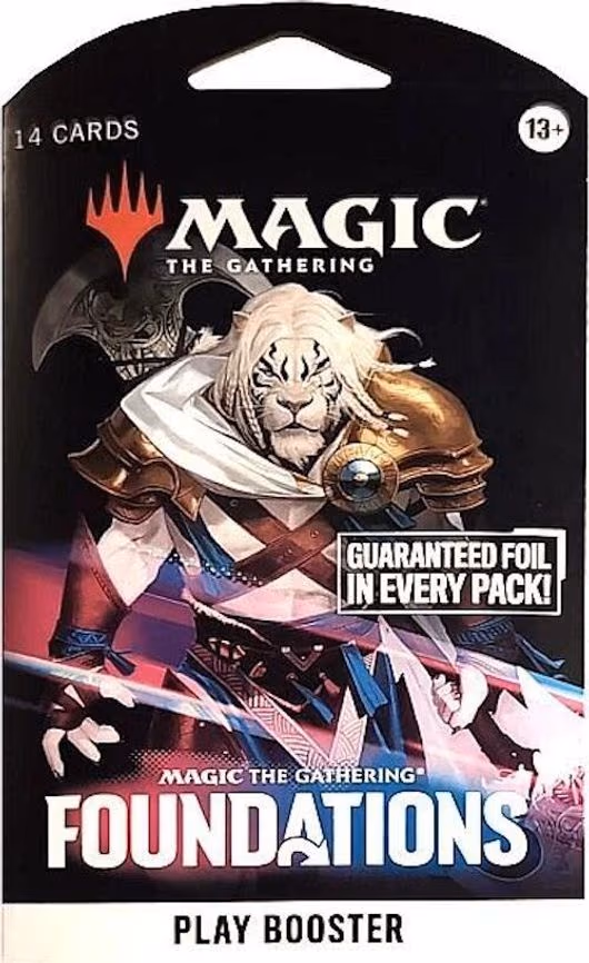 Magic: The Gathering Foundations - Sleeved Play Booster Pack