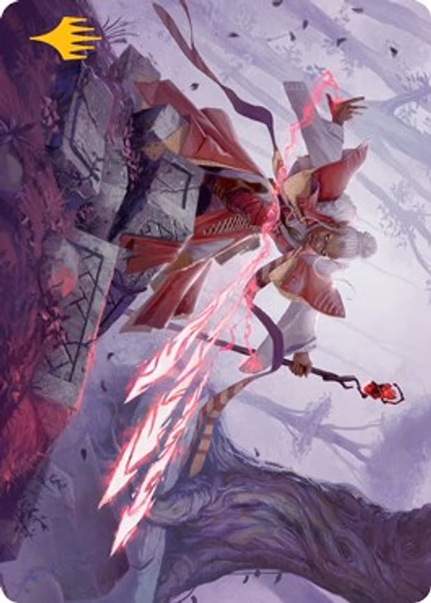 Magic Missile Art Card