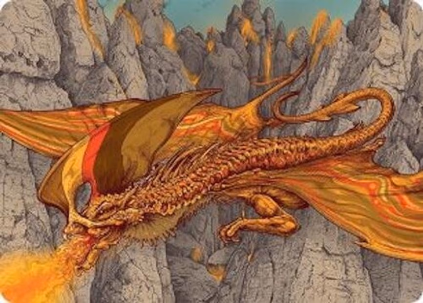 Magmatic Hellkite Art Card