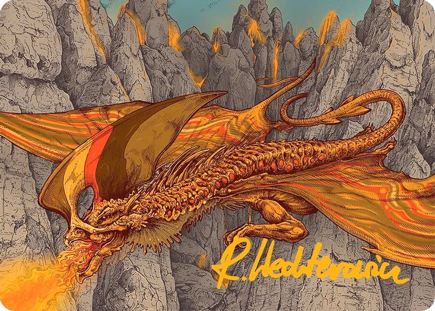 Magmatic Hellkite Art Card