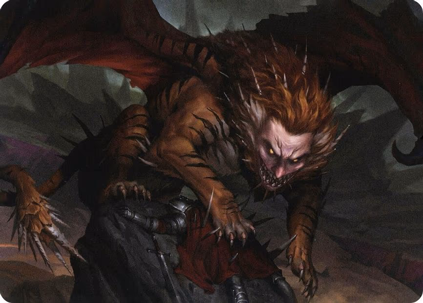 Manticore Art Card