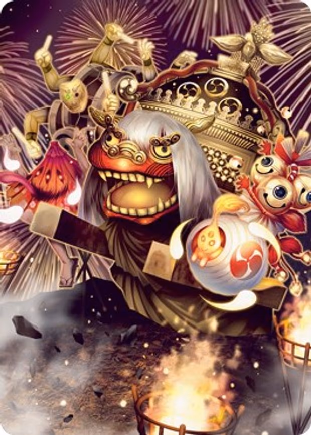March of Reckless Joy Art Card