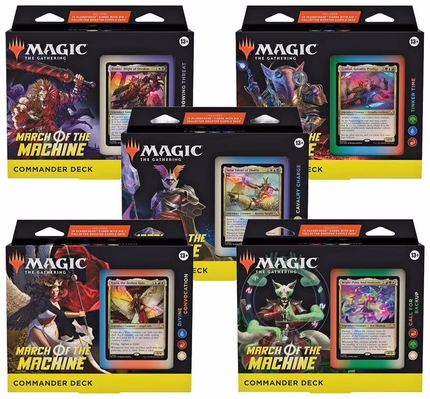 March of the Machine Commander Decks [Set of 5]
