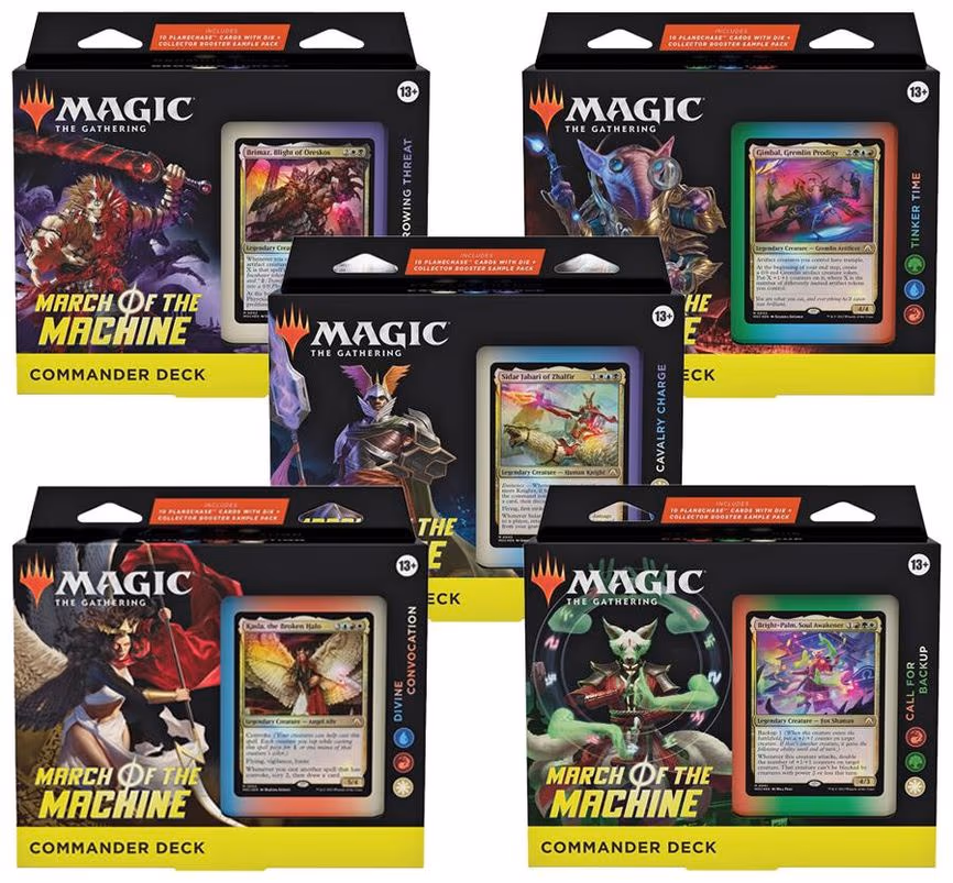 March of the Machine Commander Decks [Set of 5]