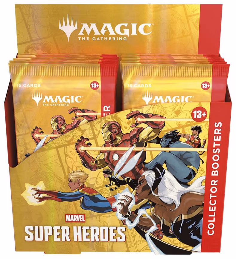 Marvel Super Heroes - Collector Booster Display
