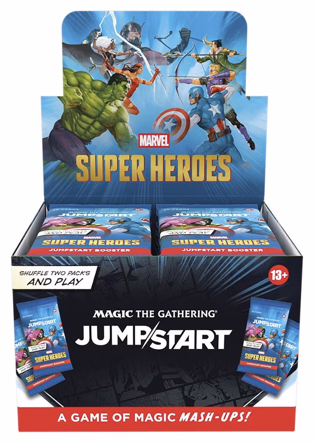 Marvel Super Heroes - Jumpstart Booster Display