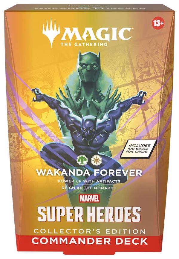 Marvel Super Heroes Commander Deck - Wakanda Forever (Collector's Edition)