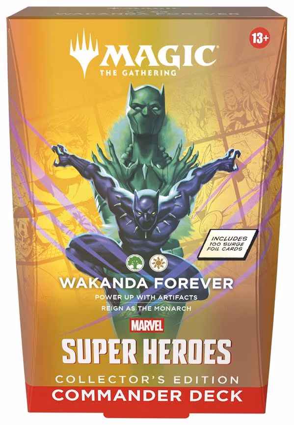 Marvel Super Heroes Commander Deck - Wakanda Forever (Collector's Edition)
