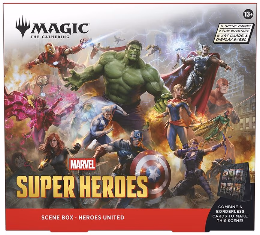 Marvel Super Heroes Scene Box - Heroes United