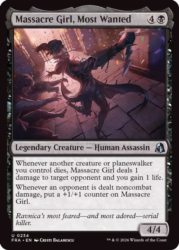 Massacre Girl, Most Wanted - U (234)