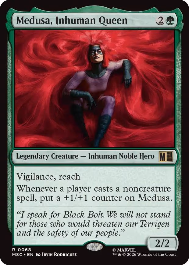 Medusa, Inhuman Queen - R (68)