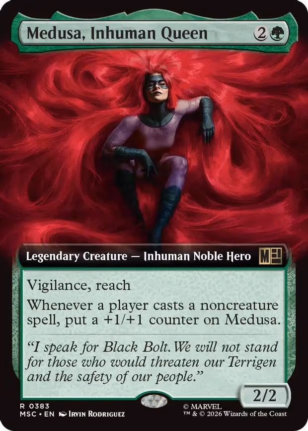 Medusa, Inhuman Queen - R (383)