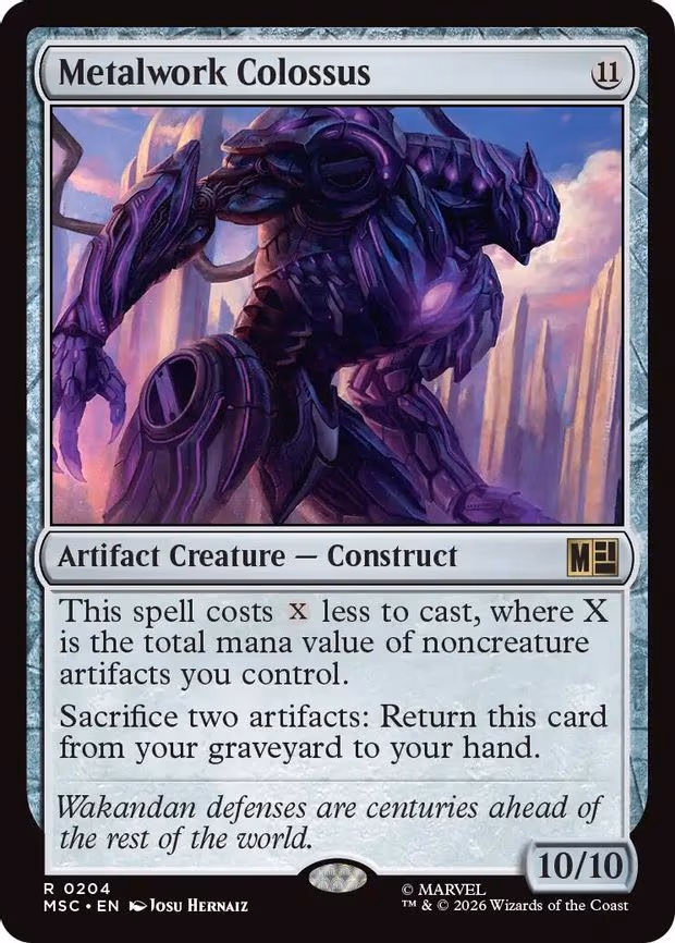 Metalwork Colossus - R (204)