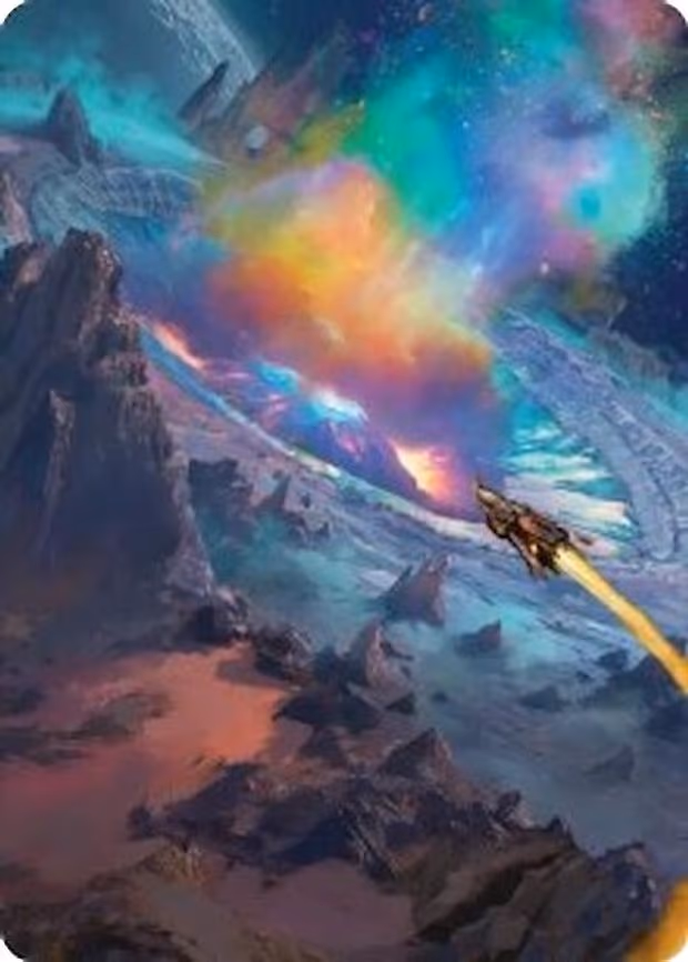 Meteor Crater Art Card