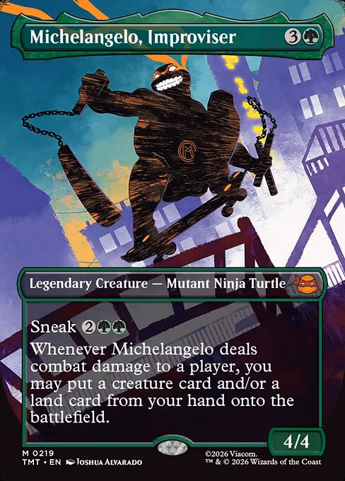 Michelangelo, Improviser