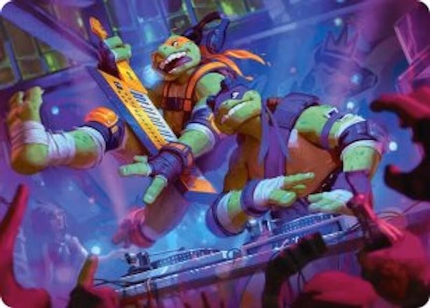 Mikey & Don, Party Planners Art Card