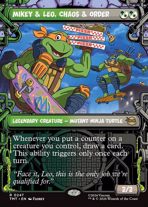 Mikey & Leo, Chaos & Order