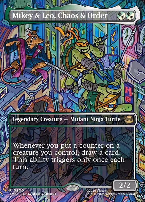 Mikey & Leo, Chaos & Order