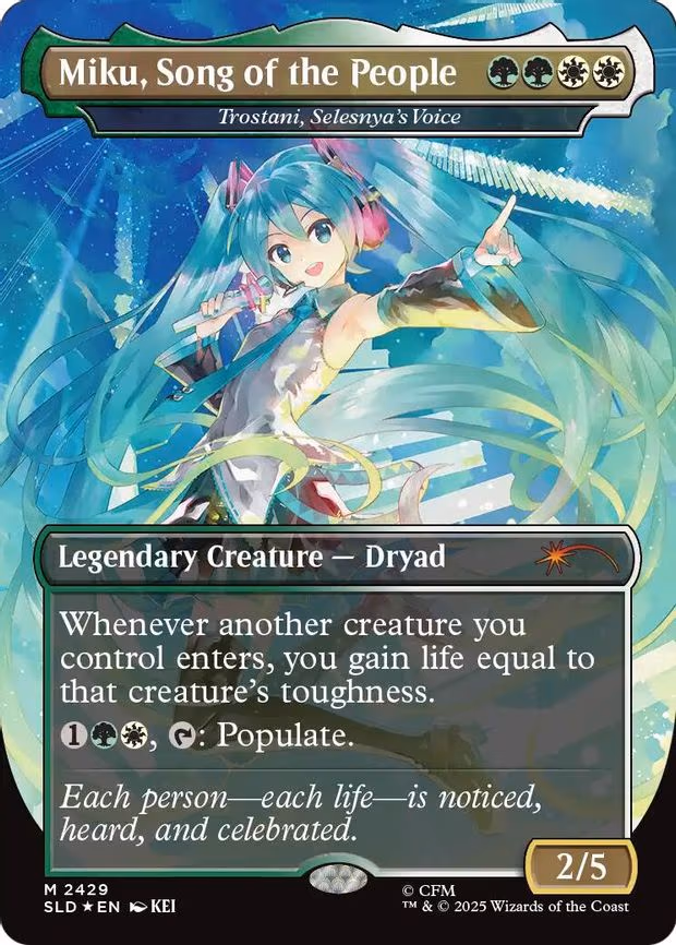 Miku, Song of the People - Trostani, Selesnya's Voice - M (2429)