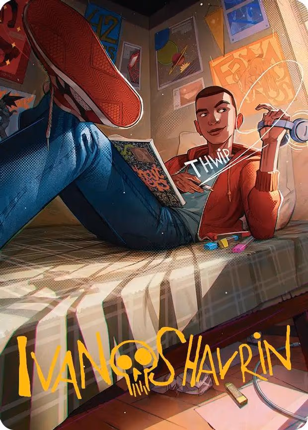 Miles Morales Art Card