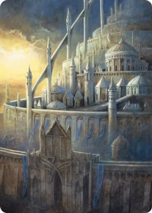 Minas Tirith Art Card - S (38)