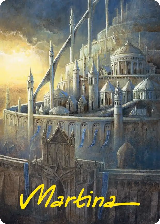Minas Tirith Art Card - S (38)