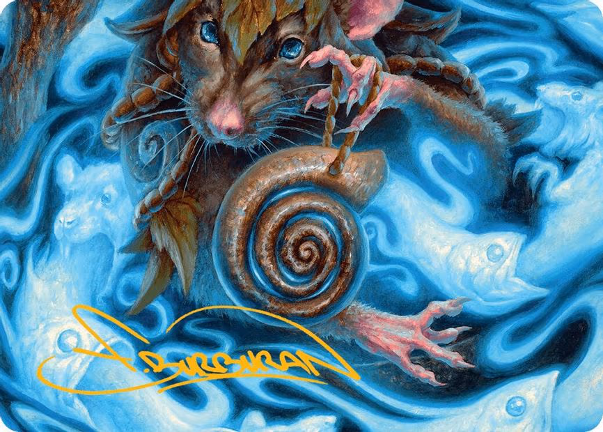 Mind Spiral Art Card