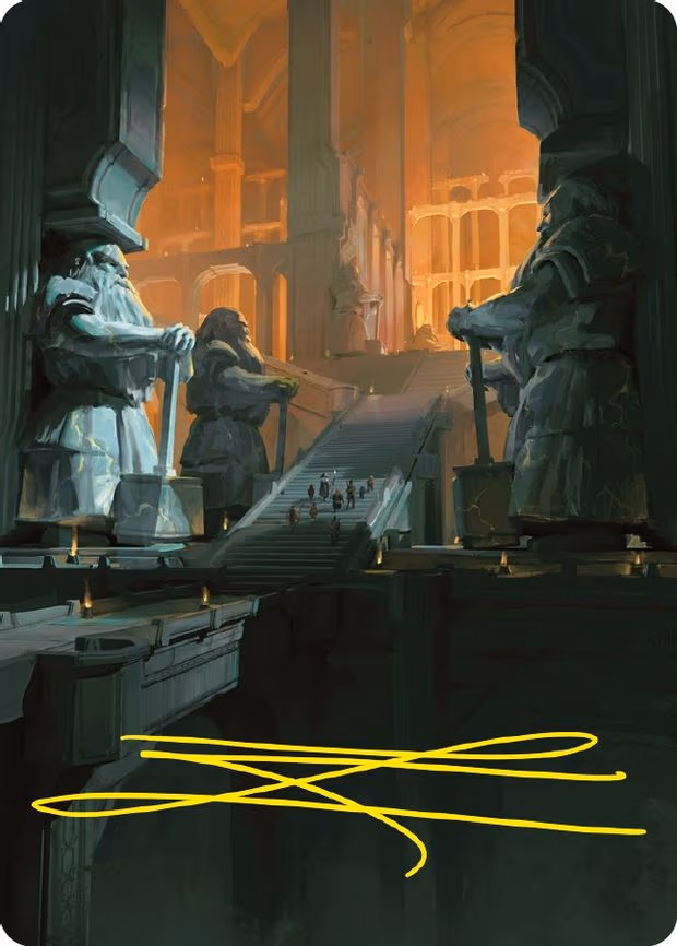 Mines of Moria Art Card