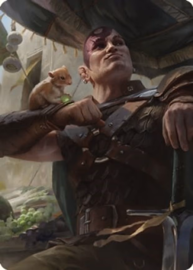 Minsc & Boo, Timeless Heroes Art Card