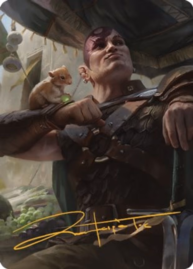 Minsc & Boo, Timeless Heroes Art Card