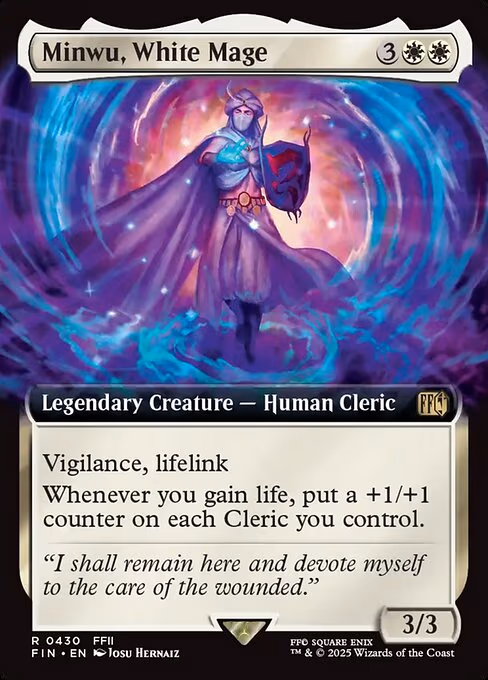 Minwu, White Mage