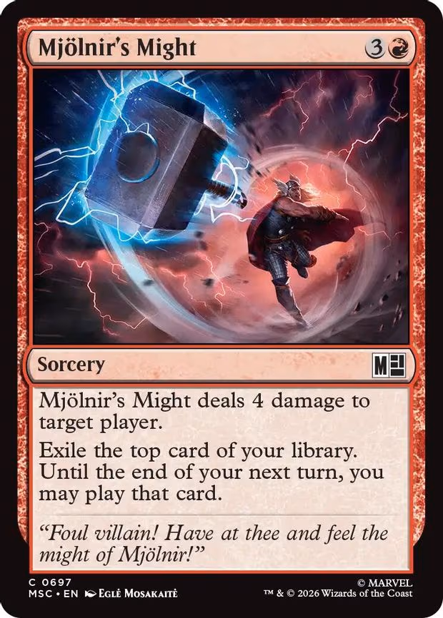 Mjolnir's Might - C (697)