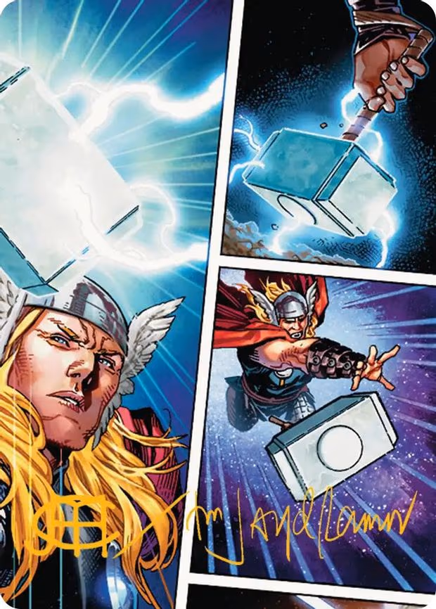 Mjolnir, Hammer of Thor Art Card - S (19)