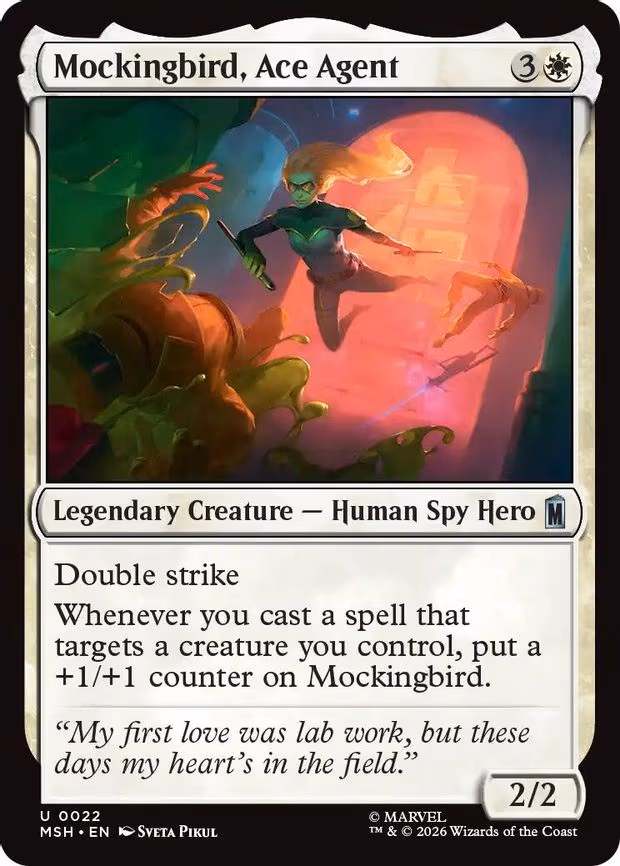 Mockingbird, Ace Agent - U (22)