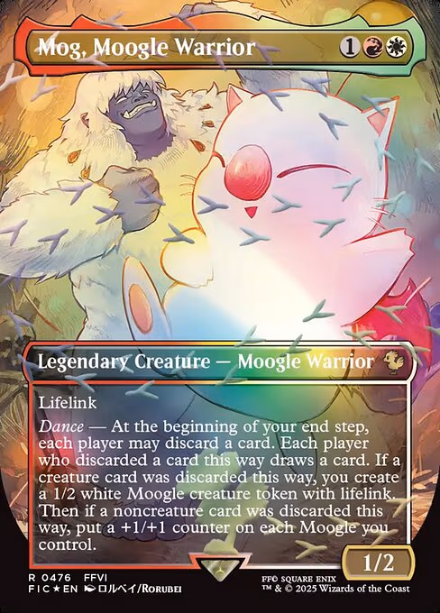 Mog, Moogle Warrior - R (476)