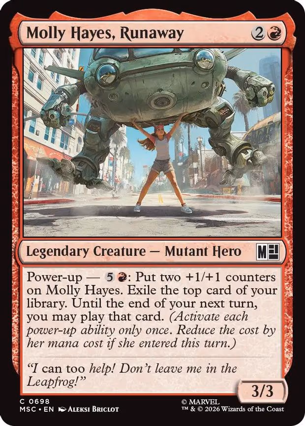 Molly Hayes, Runaway - C (698)