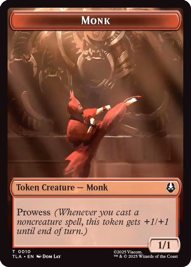 Monk // Food (0021) Double-Sided Token